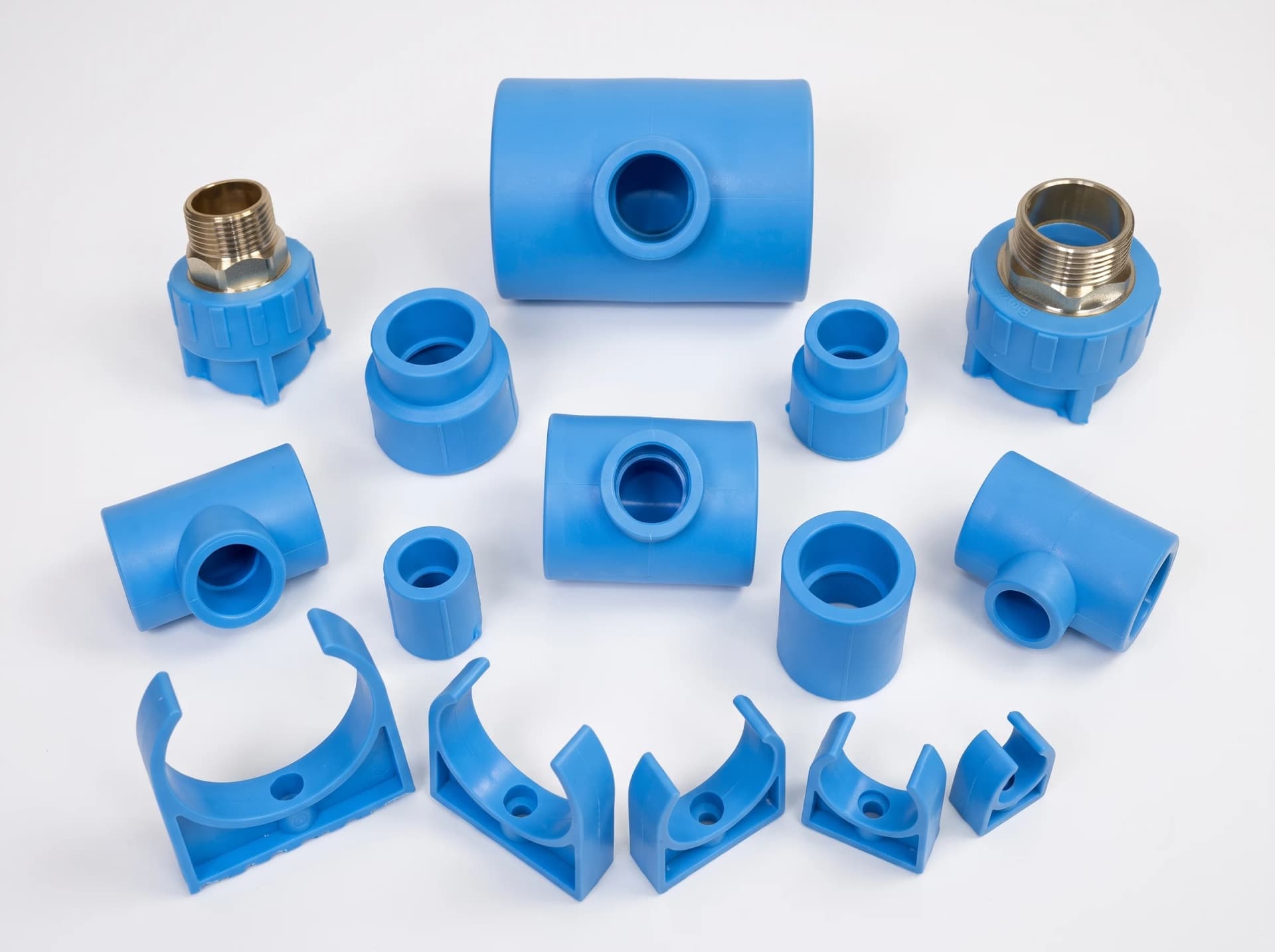 PPR Fittings (Blue)