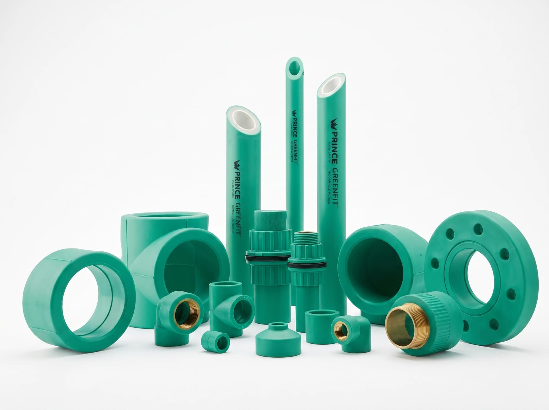 PPR Green Pipe & Fittings