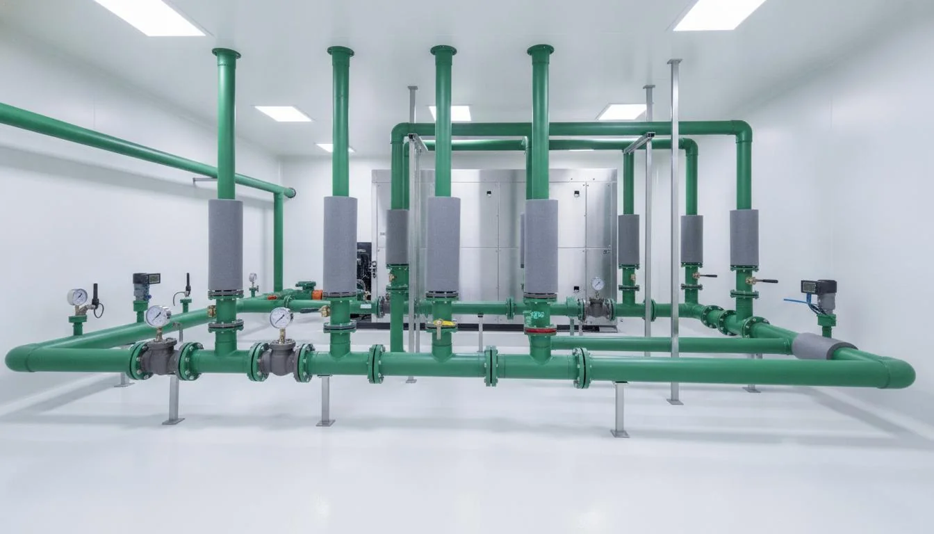 Chiller Line Pipelines